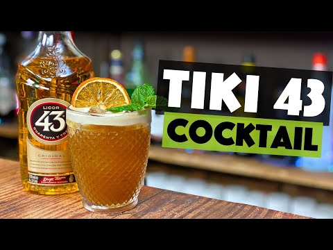 Licor 43 | TASTY Tiki Cocktail Recipe | Easy Cocktail to Make at Home Bar | Steve the Barman