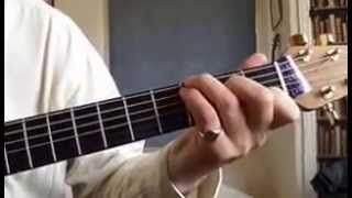 How to play The Goodbye Look on guitar - chords