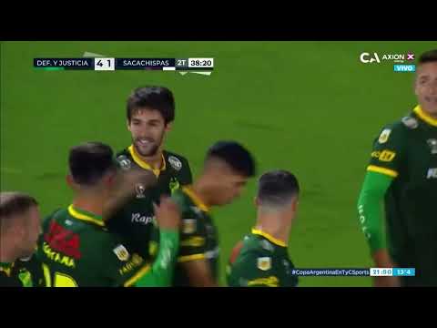 Defensa y Justicia vs. Sacachispas: el gol de Lucas Albertengo (4-1)