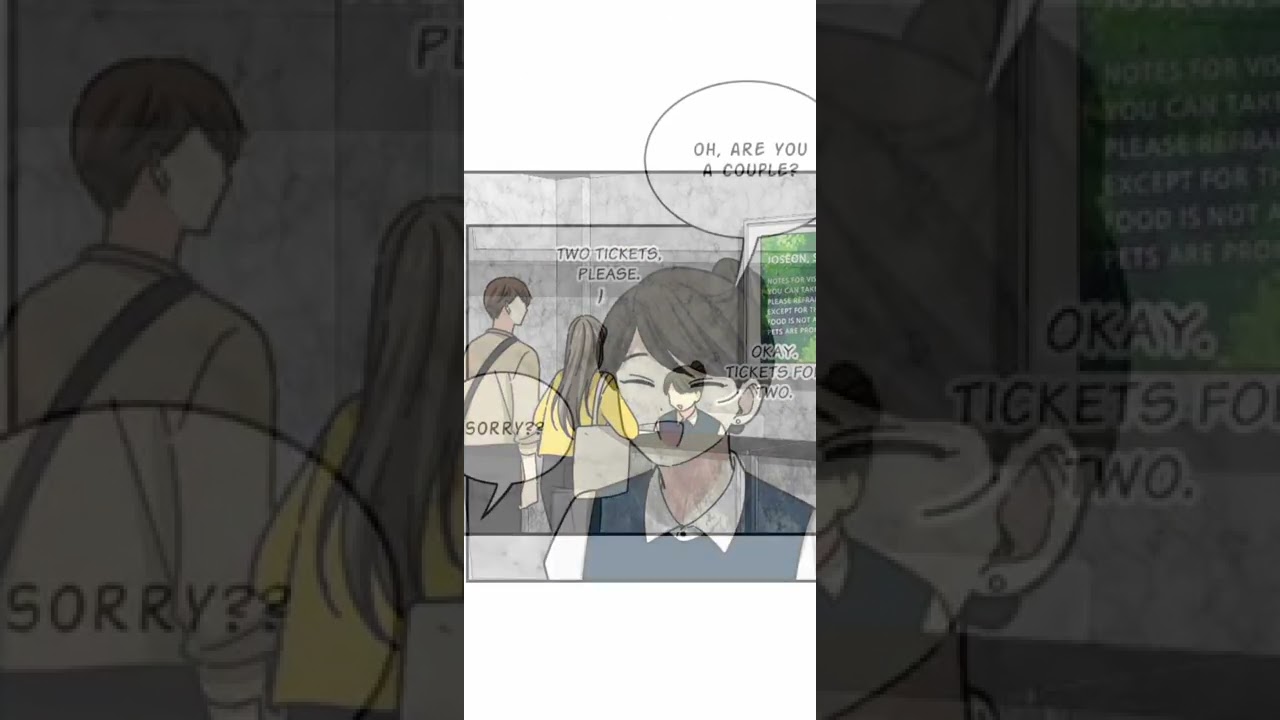 they pretend to be a couple to get couple discounts 🤣#funny #webtoon