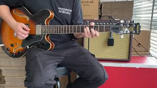 Video thumbnail for Samick SAN 450 1997 Sunburst w/ 57 Seymour Duncan Pickups by SUYGtv