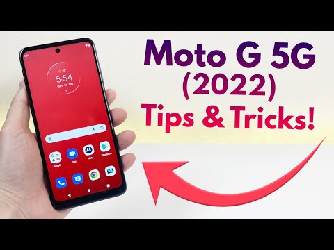 Moto G 5G (2022) - Tips and Tricks! (Hidden Features)