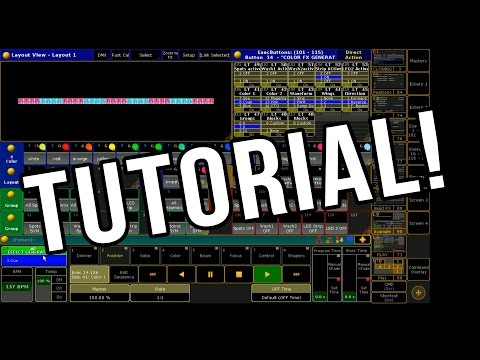 MA2 Lighting Color Effect Generator Tutorial