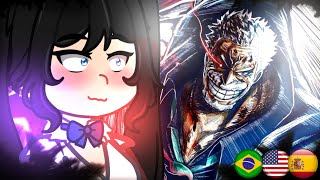 🇧🇷/🇺🇸/🇪🇸 DanMachi React to Bell As Garp – Gacha React