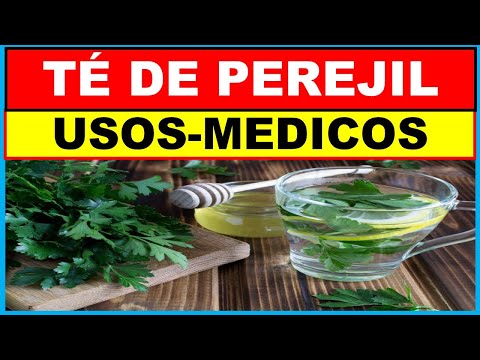 PARSLEY TEA - MEDICINAL USES
