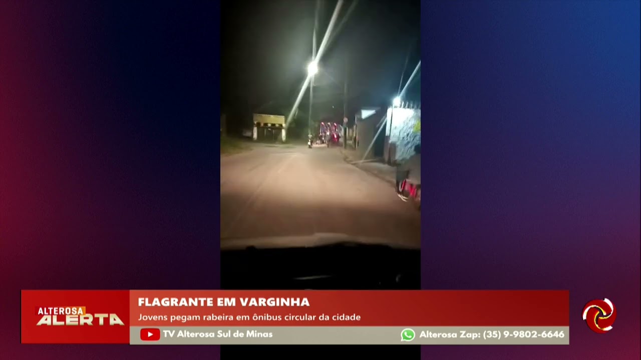 Adolescentes são flagrados pegando rabeira em ônibus em Varginha