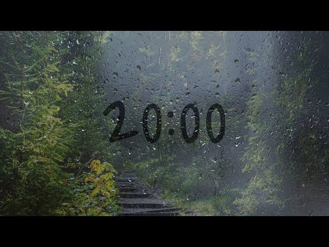 20 Minute timer with rain sounds