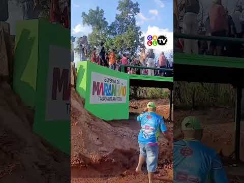 Maranhão: Cidade de Brejo de Areia, Inaugura ponte com 3 estacas. O que achou da estrutura? #gaeltv
