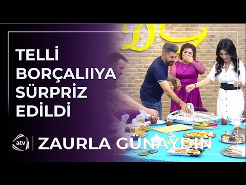 Telli Borçalı, ona edilən sürprizi BƏYƏNMƏDİ / Zaurla Günaydın