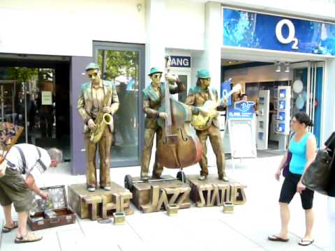 The Jazz Statues