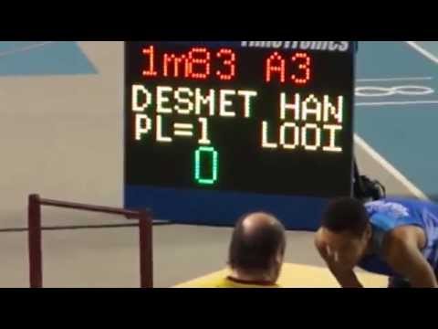 Hannelore Desmet: BK Atletiek indoor 2015 - 1m83