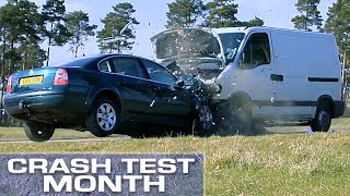 Crash Test Month: Van vs. Car
