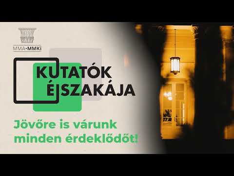 Kutatók Éjszakája 2021 hangulatvideó