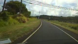 preview picture of video 'Shaky video from Anahola to Wailua kauai'