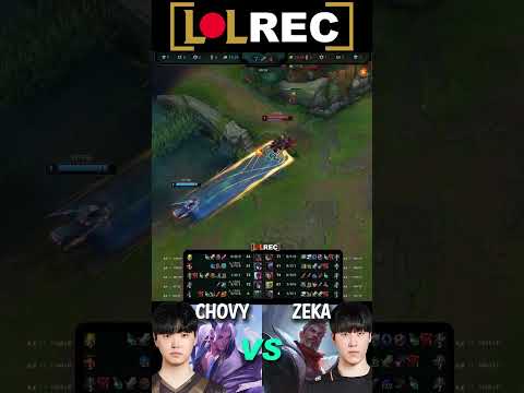 GEN Chovy vs HLE Zeka - YONE vs JAYCE Mid #shorts #highlights #leagueoflegends #chovy #zeka #geng