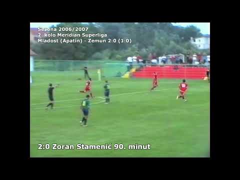 Gol Zorana Stamenića protiv FK Zemun