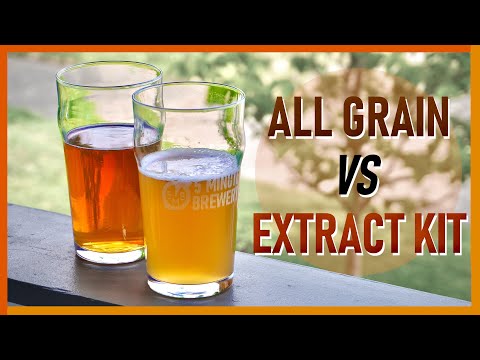 Brewing All Grain on the iGulu? Comparing two Pale Ales brewed All Grain vs Extract Kit