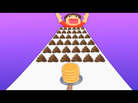 Pancake run, Burger Rush, Popsicle Stack, Sandwich Runner MAX LEVEL Mobile games Walkthrough XZD315
