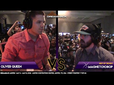 #DHATX16 #SFV Top 64 W1 - Oliver Queen (RYU) vs BOTB Magneto1080p (KAR)