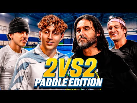 2VS2 A PADEL: Il Rosso & Pat Vs Lele Adani & Ventola!