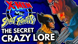 The Secret Crazy Lore of X-Men vs Street Fighter