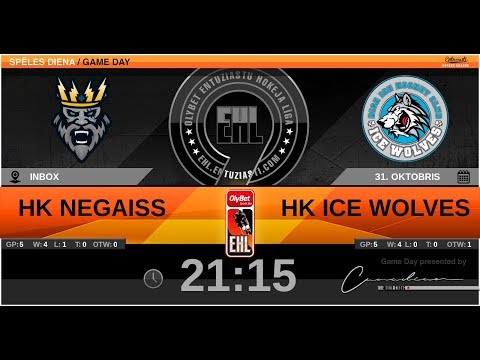 2019.10.31.- HK NEGAISS - HK ICE WOLVES