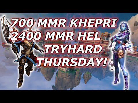 TRYHARD THURSDAY COMES BACK WITH A 700 MMR KHEPRI - Season 8 Grandmasters Ranked 1v1 Duel - SMITE