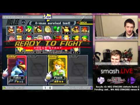 M.A.D.D. City Asheville W4 - NEG | STINGERS (Peach) vs NEG | iLoveStingers (Falco)