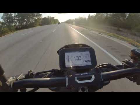 2021 HONDA CB1000R BLACK EDITION MAX SPEED 100% Stock (windy day)