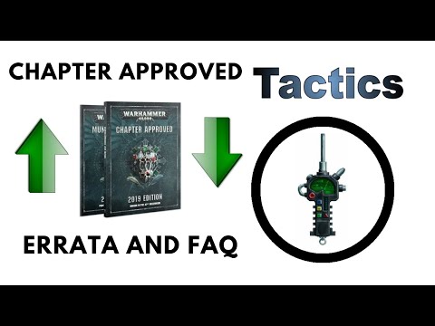 Chapter Approved Errata + FAQ: Points Changes + Corrections - Review and Discussion