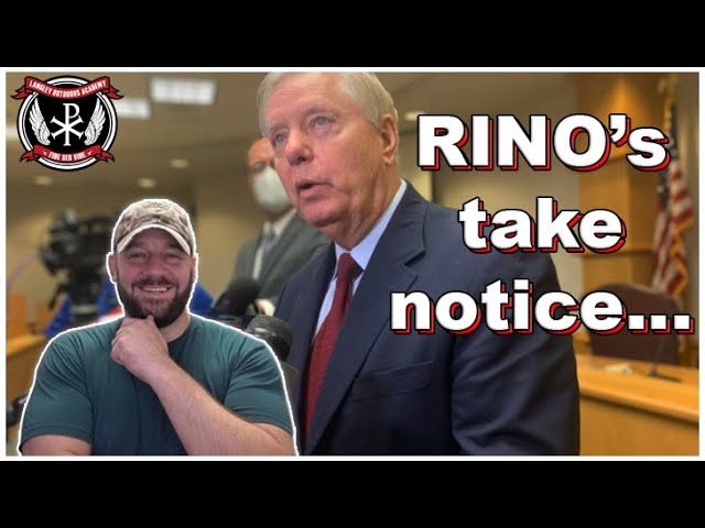 NICE! Lindsey Graham CENSURED from GOP supporters... due to Gun Control support in the Senate Law...