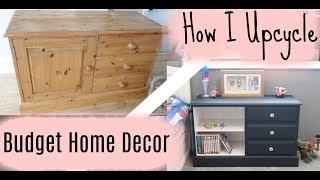 FURNISH YOUR HOME ON A BUDGET | HOW TO UPCYCLE FURNITURE | KERRY WHELPDALE