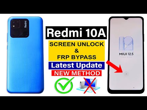 Redmi 10A : Hard Reset & FRP Bypass (without PC) - New Method 100% Working