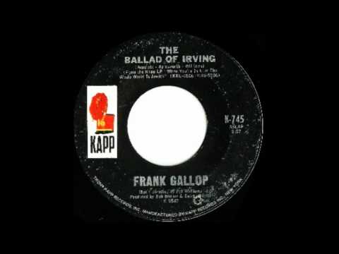 Frank Gallop - The Ballad Of Irving