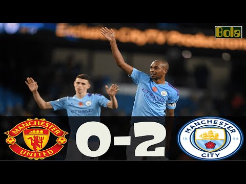 Μάντσεστερ Γιουνάιτεντ - Μάντσεστερ Σίτι 0-2 Στιγμιότυπα 6.01.2021