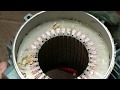 How to rewind an electric motor