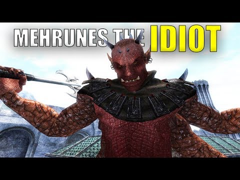 Why Mehrunes Dagon Is An IDIOT - Daedric Prince of Destruction Lore