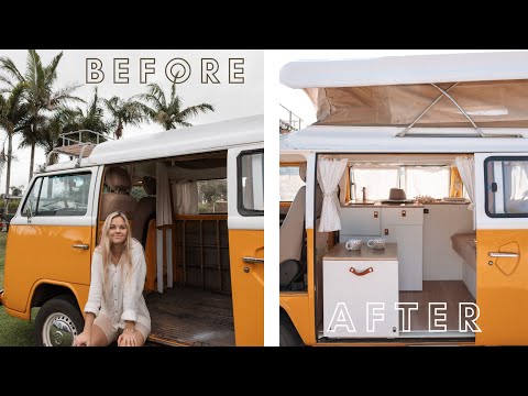 VAN BUILD | Self Converted Kombi Van Timelapse Start To Finish