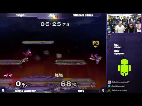 Hax vs. Westballz but it speeds up every time someone shines