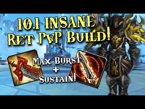 Justicar Vengeance IS BACK!? New CRAZY Build! Ret Paladin PvP - WoW 10.1 Dragonflight - Lvladen