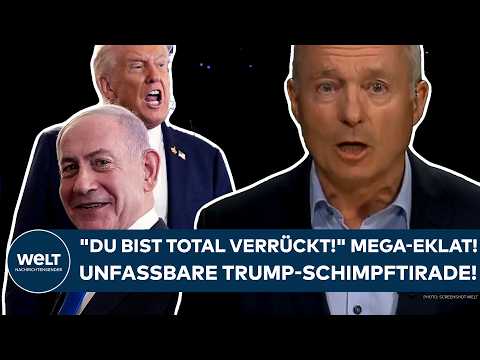 Video Thumbnail: USA: "Du bist total verrückt!" Mega-Eklat! Unfassbare Trump-Schimpftirade gegen Netanjahu!
