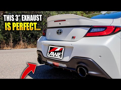 BEST SOUNDING EXHAUST with NO DRONE! - AWE Touring Edition Exhaust (2022 GR86/BRZ)