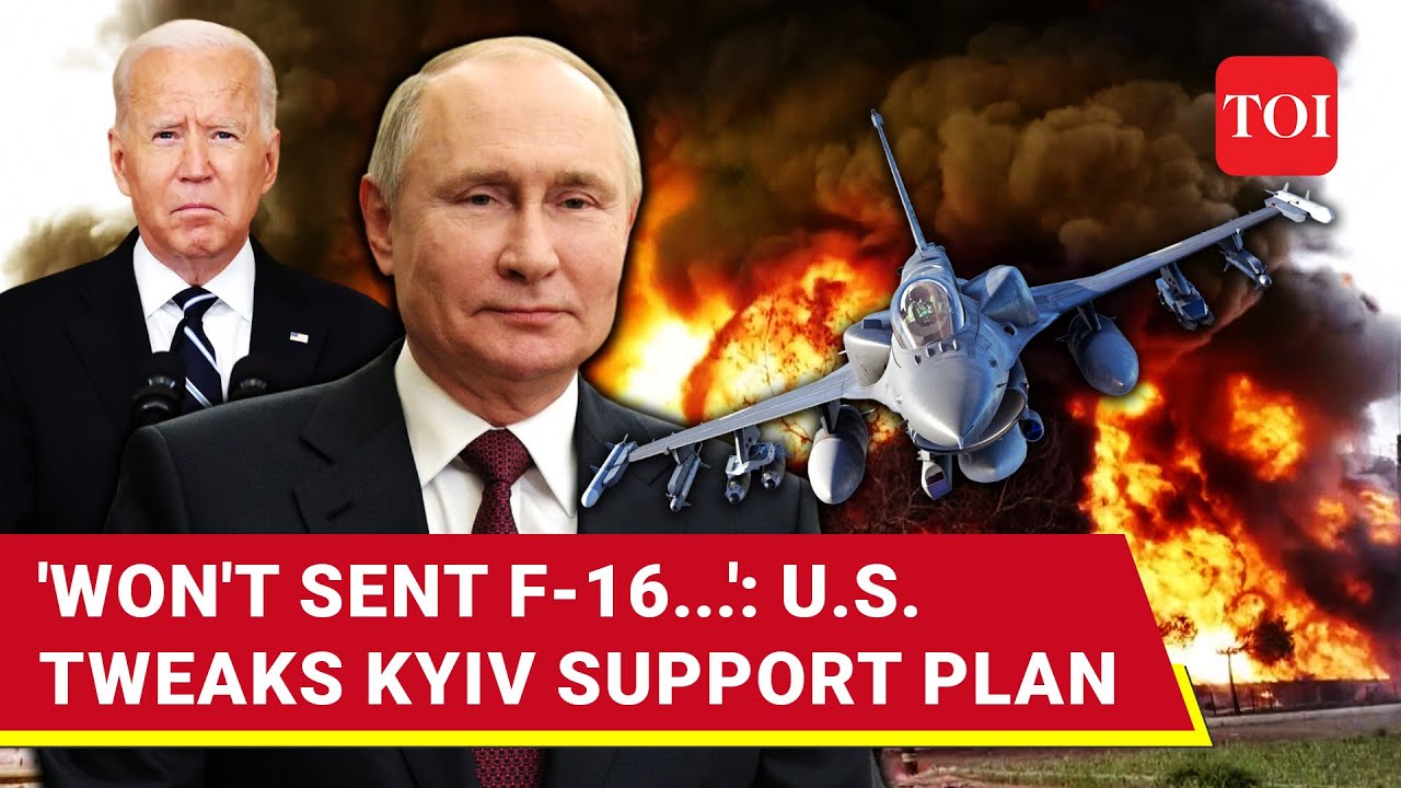 'U.S. Afraid To Send F-16...': Biden 'Backpedals' After Fighter Jet Destroyed In Ukraine