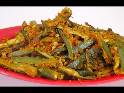 Bhindi Rava Fry - Quick and Crispy Recipe Video