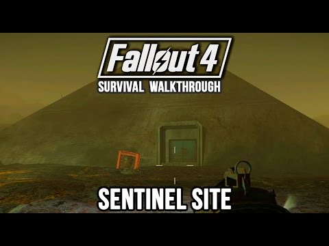 Fallout 4 - Exploring Sentinel Site [Survival Difficulty]