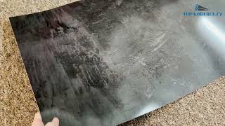 Kuchyňský panel ABS plast Dark grey texture 3000x600mm 1,5mm