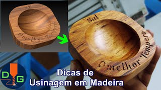 Dicas de usinagem / Cnc Router