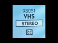98051 VHS Stereo For 1996 To Canada VHS With Barney S Campfire Sing Along