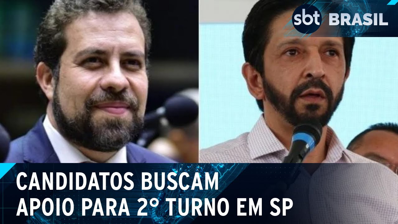 Boulos e Nunes tentam converter eleitores que anularam os votos em São Paulo | SBT Brasil (07/10/24)