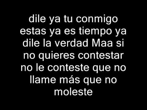 ►Dile Ya  - Farruko Ft. Gaona  (letra) ◄